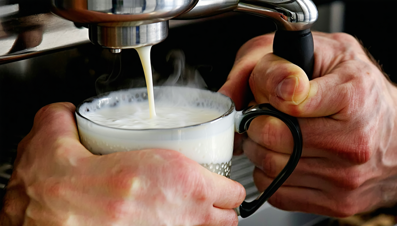 découvrez ma méthode de pro pour réaliser une mousse de lait parfaite, onctueuse et légère, idéale pour sublimer vos cafés et boissons chaudes.