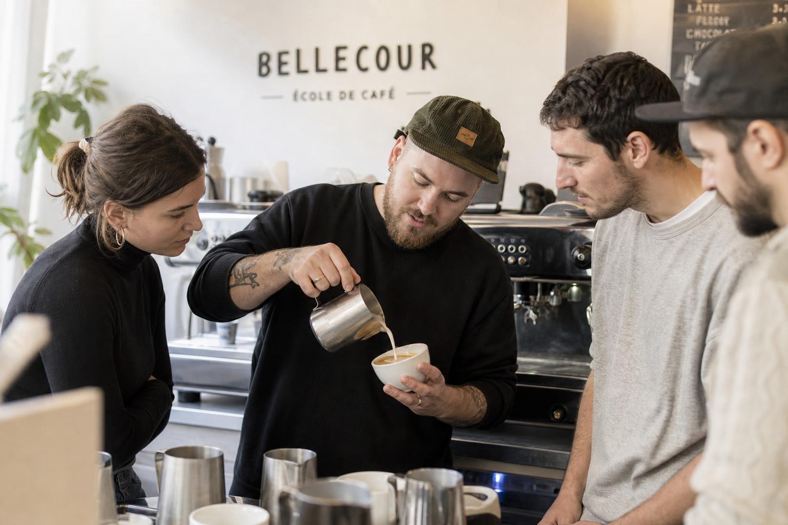 découvrez où vous former au latte art en france et les accessoires indispensables pour maîtriser cet art du café avec style et précision.