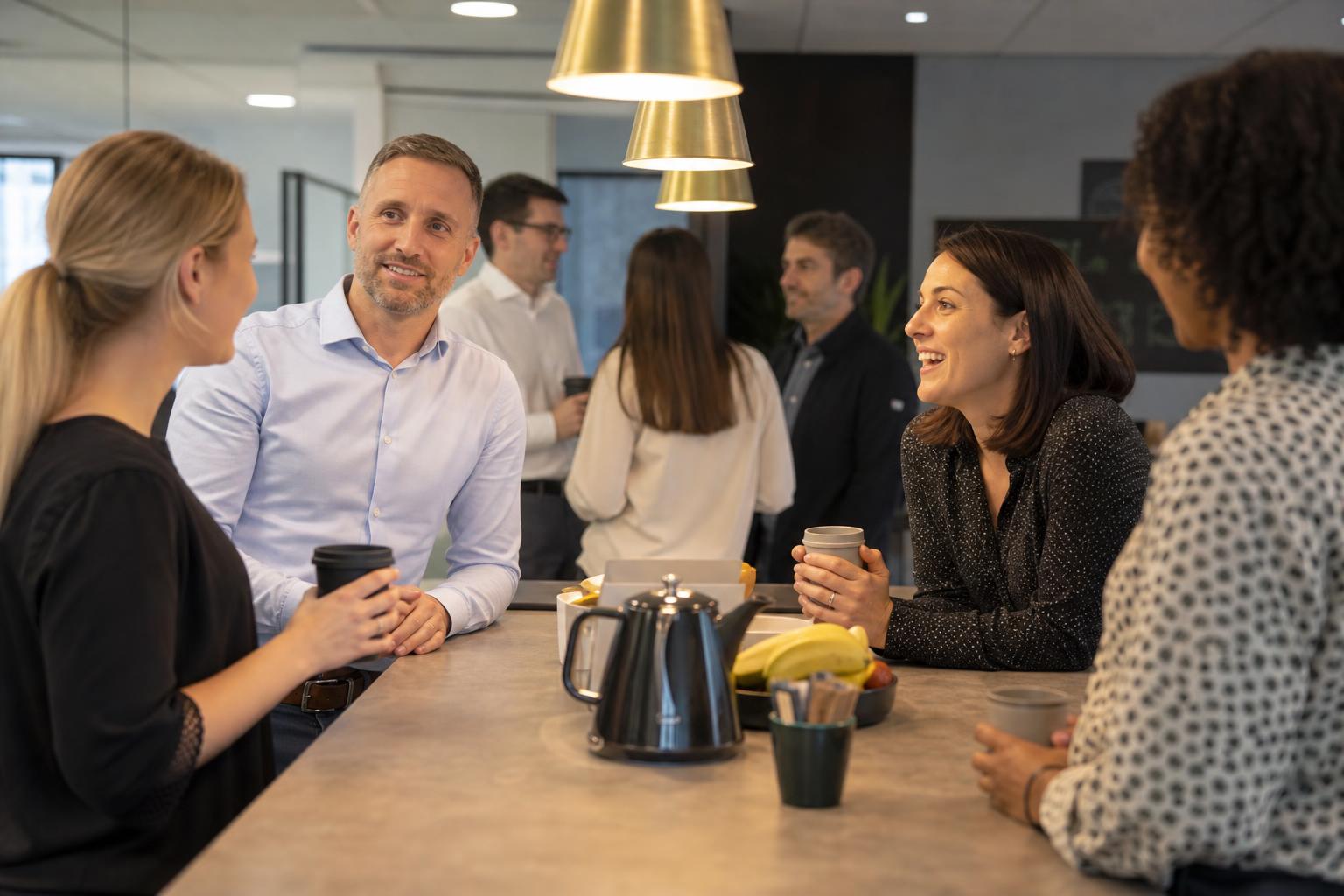 découvrez pourquoi la machine à café gratuite en entreprise est l'avantage social préféré des salariés, favorisant le bien-être au travail et la cohésion d'équipe.