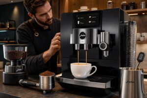 découvrez comment régler votre machine jura pour révéler toutes les saveurs d'un café de spécialité et savourer une tasse parfaite à chaque utilisation.