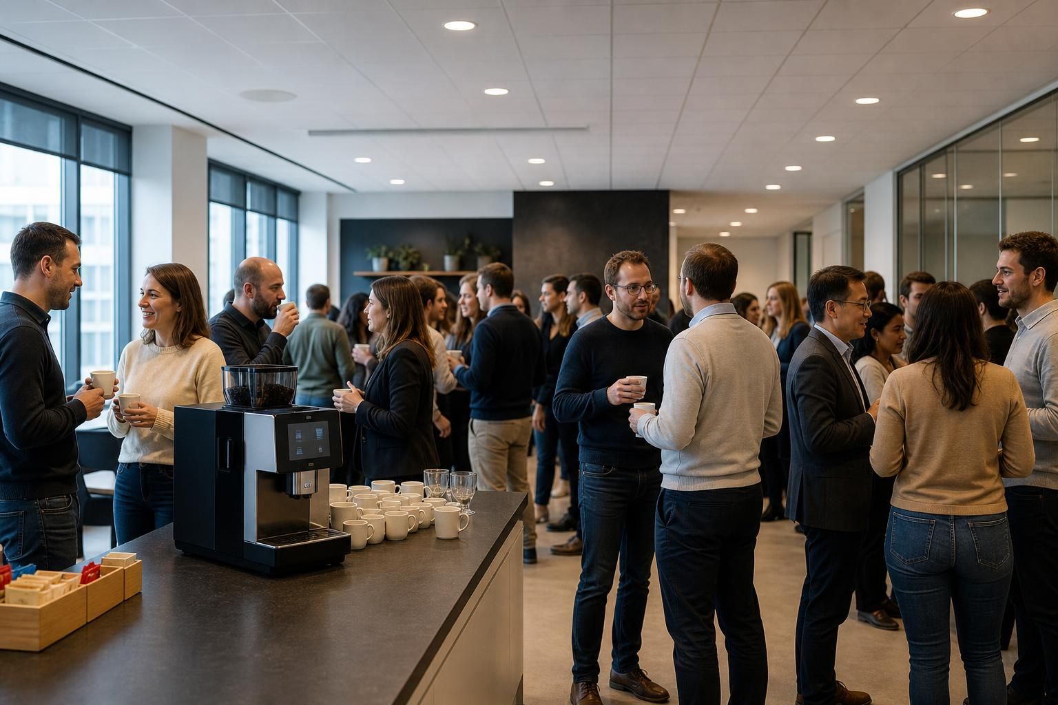 découvrez les meilleures machines à café adaptées aux équipes de 30 à 50 personnes pour garantir pause-café conviviale et efficace au bureau.
