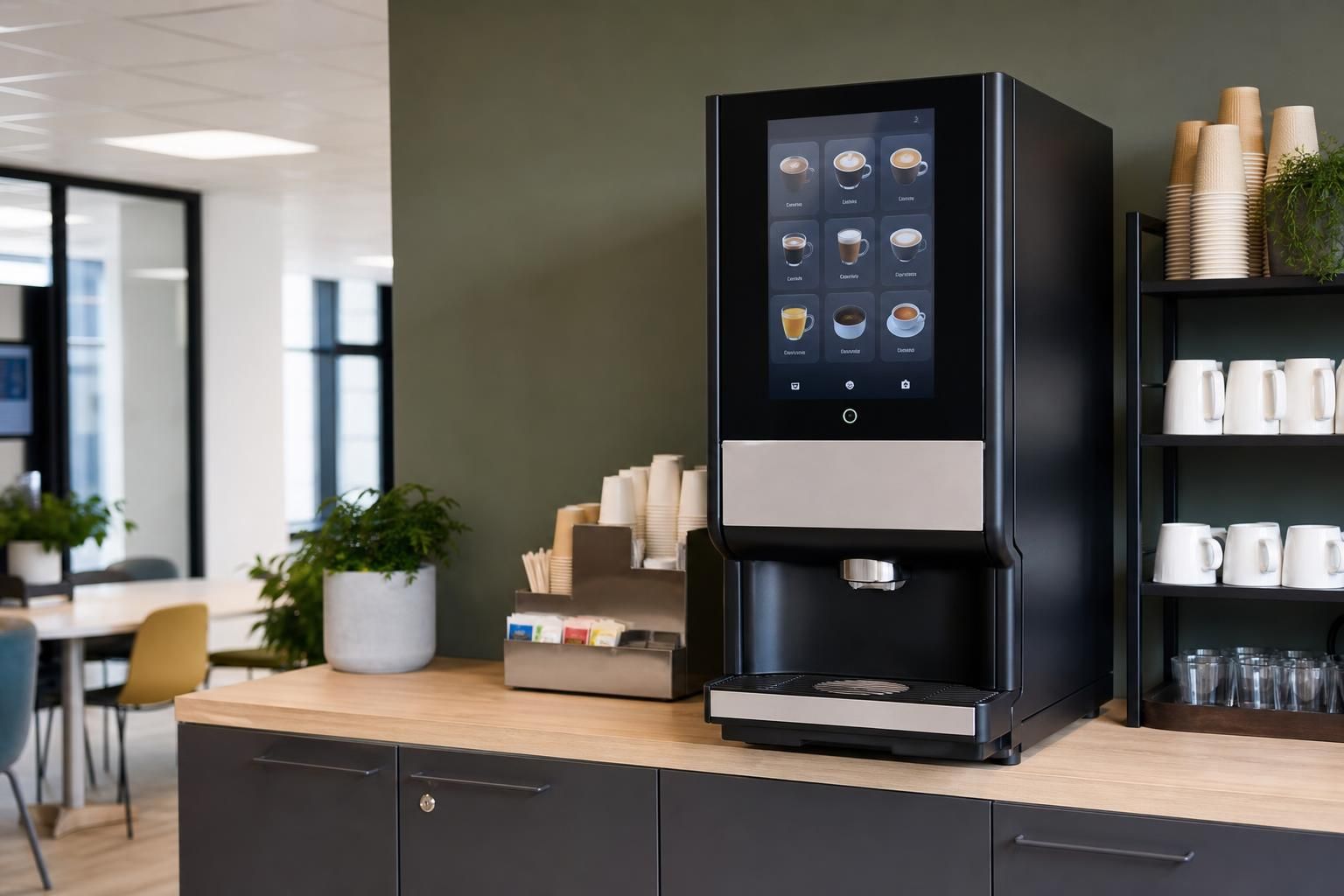 découvrez notre sélection des meilleures machines à café adaptées pour une équipe de 30 à 50 personnes, alliant performance, capacité et facilité d'utilisation pour optimiser vos pauses café au bureau.