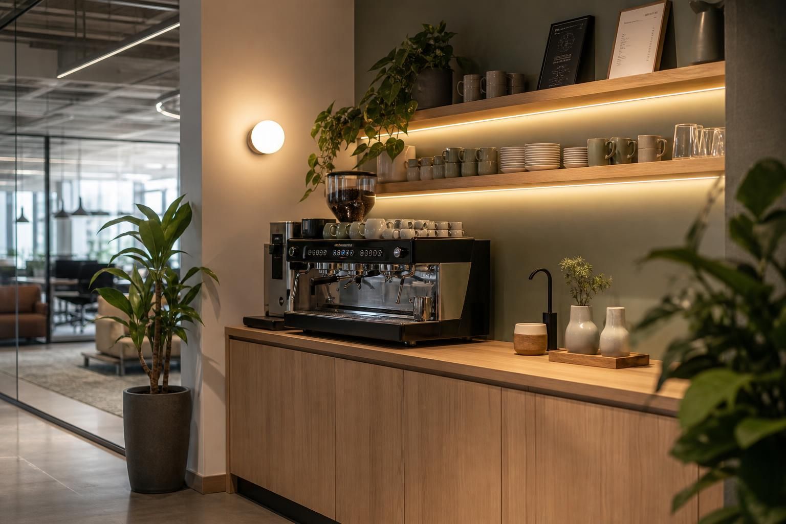 découvrez nos conseils pour installer un coin café design et convivial dans vos bureaux, alliant esthétique et confort pour améliorer le bien-être au travail.