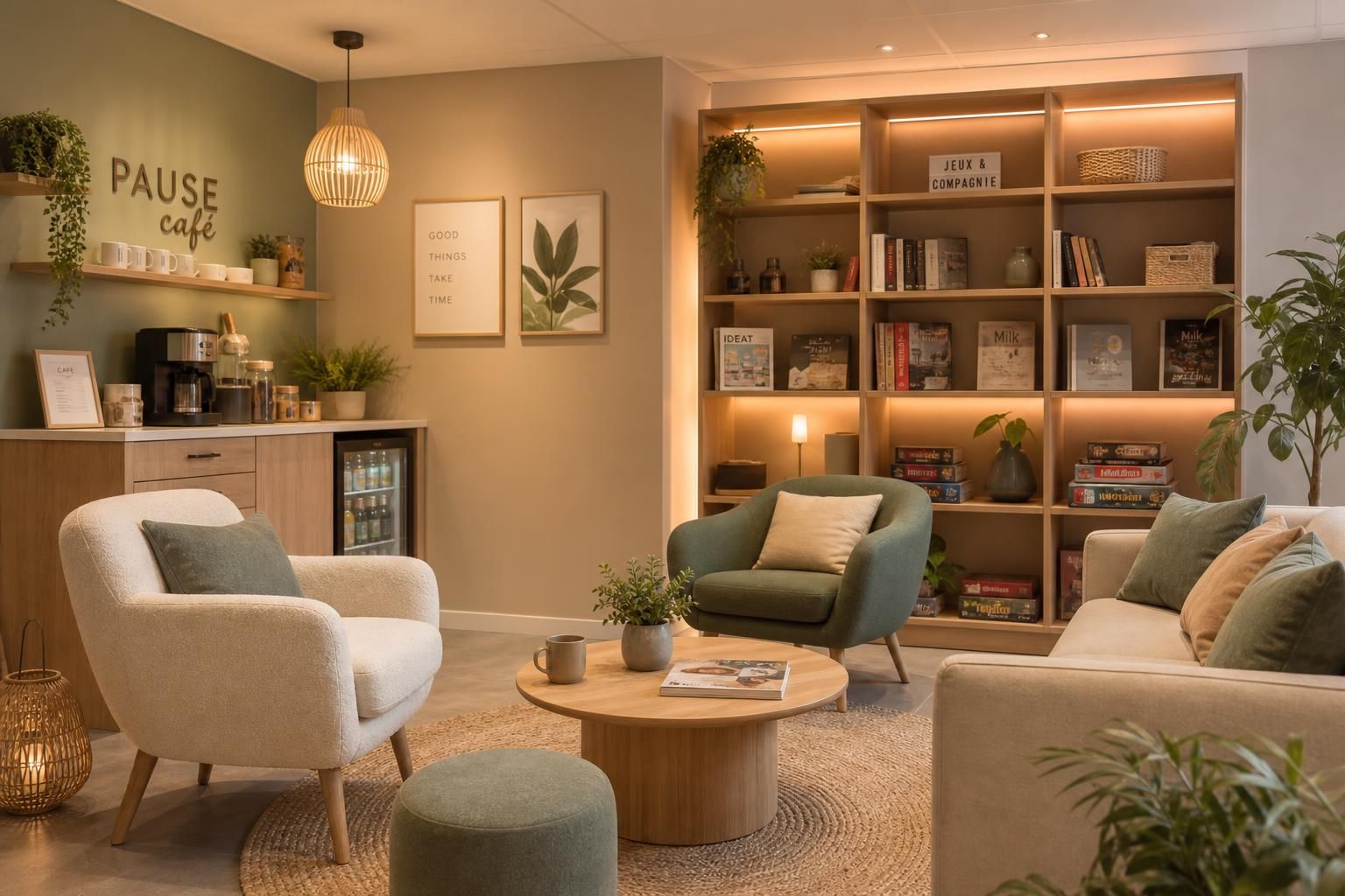 découvrez nos conseils pour aménager un coin café design et convivial dans vos bureaux, alliant style et fonctionnalité pour un espace de pause agréable.